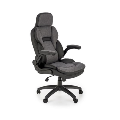 Кресло компьютерное HALMAR VALERIO черный/серый